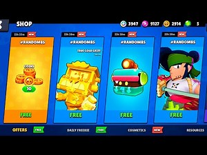 SECRET LEGENDARY FREE GIFTS!!🎁- Brawl Stars rewards