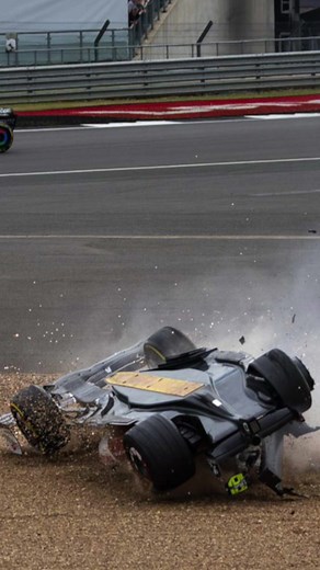 Zhou Guanyu's Terrifying F1 Crash at Silverstone Grand Prix
