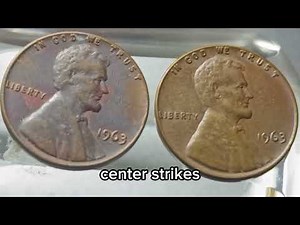 🇺🇸1963 Lincoln Penny Error Value – Rare Finds & Up To $500+each💰#1963Penny #1963DPenny #LincolnCent