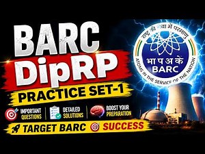 BARC Diploma in Radiological Physics (DipRP) - 2026 | Practice Set-1 ‪@physicshub‬