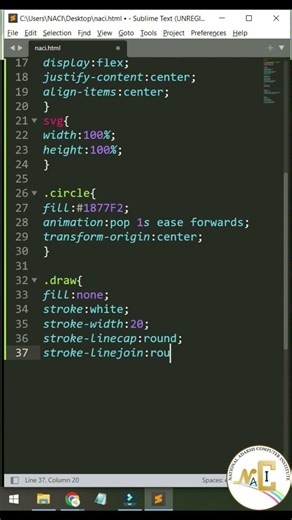 Facebook Logo Drawing Animation SVG Logo Reveal #shorts #facebook