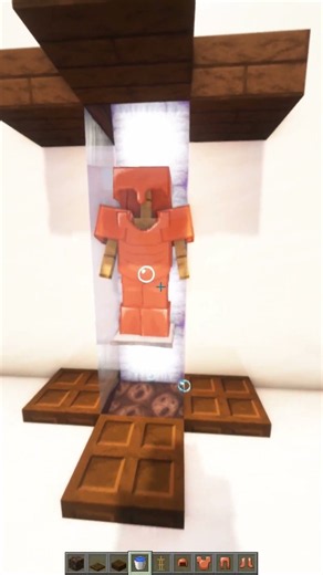 Minecraft Floating Armour😱 #shorts #minecraft #gaming
