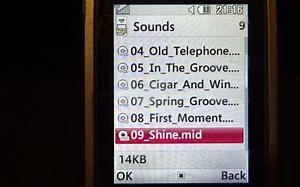LG KF300 original ringtones