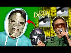 How to make Doctor Doom Mask!!! DIY | Robert Downey Jr | Avengers