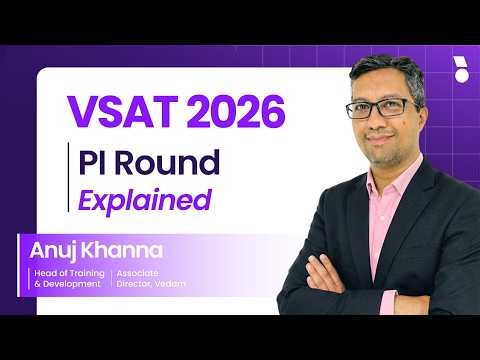 VSAT 2026 Personal Interview Complete Guide | Vedam School of Technology