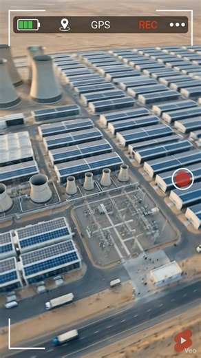 Drone flyover AI data Center ✈️ ￼￼