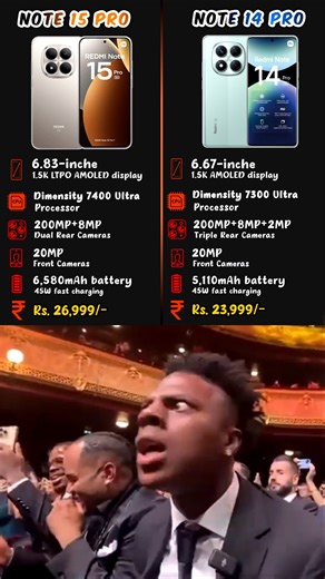 Camera Test Redmi Note 15 Pro Vs 14 Pro #shortsfeed #shortvideo #shorts #viral #tech #mobiletips