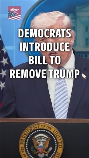 50 Democrats Introduce Bill to Invoke 25th Amendment #news #politics #congress #impeachment #trump