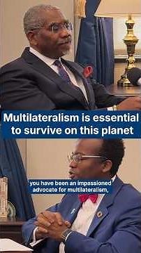Multilateralism is essential to survive on this planet