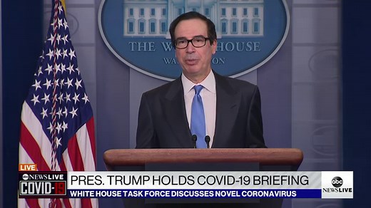 Trump, Mnuchin ask big companies to return SBA loans