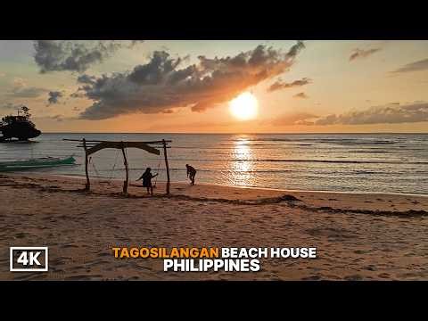 Hidden Beach Near Boracay | Tagosilangan Beach House in Bel-is, Buruanga | Aklan, Philippines 🇵🇭 4K