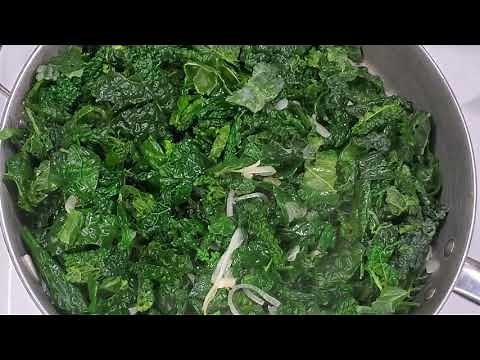 How to cook Kale| Black Kale recipe | Tuscan Kale