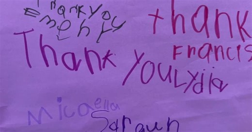 ‘It’s nice to be celebrated’: Military families honored at Foxboro Elementary’s Purple Up Day