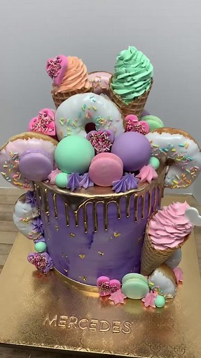 Sensational Exploding Candy Cake Decorating Tutorial