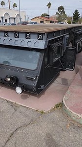 So I've been thinking about something like this. Does anyone know the owner/builder? Would love to credit them! #maniacsgarage #roadwarrior #madmax #airporttug #supercool #crazyrig | Maniacs Garage