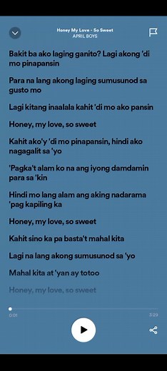 Honey My Love-So Sweet | April Boys | Viral Music Video