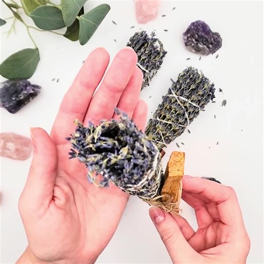 Lavender Palo Santo Sage Smudge Stick - Etsy