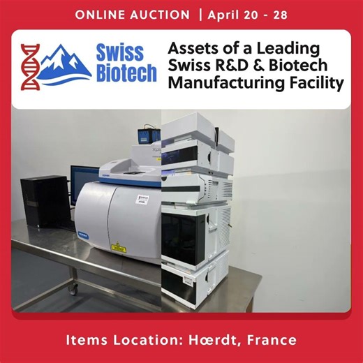 Online Auction - Swiss R&D and Biotech Manufacturing Facility - April 20-28 2026