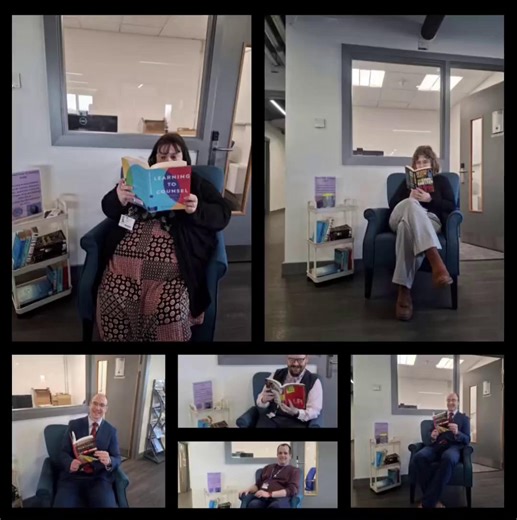 📚 Drop Everything And Read 📚 On Wednesday, we took a pause as part of National Reading Year and dropped everything to read 📖 Here’s a little compilation of some of the students and staff we caught chilling out in the reading chair with a good book. No lessons, no rush, just taking a moment to switch off and read. Thanks to everyone who got involved 💙 What would you be reading if you were in the chair? #DropEverythingAndRead #NationalReadingYear #TheCorbySixthForm #SixthFormLife #LoveReading 