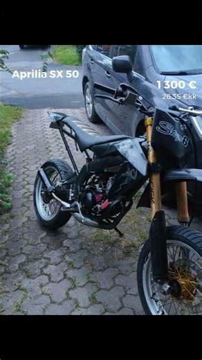 Aprilia SX 50, kaksitahtinen, vuosi 2006 🏍️