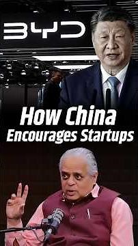 China vs India in Encouraging Startups | Lt Gen Raj Shukla (Retd)
