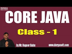 Differences Between Java and Others (C, C++) || Class - 1 || by Mr. Nagoor Babu Sir On 01-10-2018