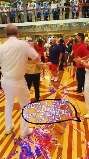 Carnival Pride Sets Sail On First Cruise From Baltimore