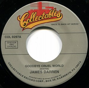 James Darren - Goodbye Cruel World