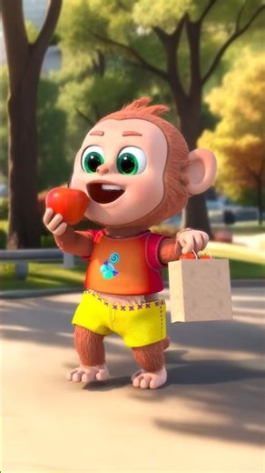 Helping Each Other 🐒 - Kindness in Action! #shorts