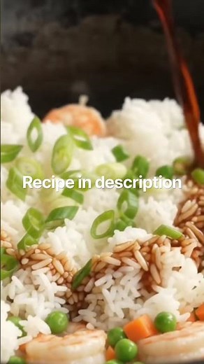 The Secret to Perfect Shrimp Fried Rice at home🦐🍚