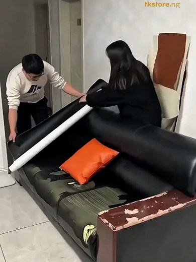 Revitalize Your Leather Sofa with Ultimate Cover Wrap