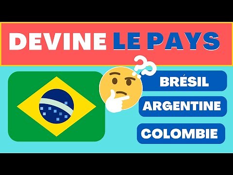 🌍GEOGRAPHY 🌍 GUESS THE COUNTRY #1 | QUIZ - GENERAL KNOWLEDGE QUESTIONS ON FLAGS