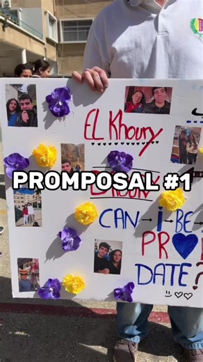 Charbel & Elia promposal ideas for seniors 2026