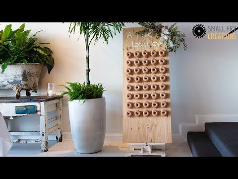 DIY | How to build a Donut Wall