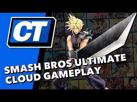 Cloud Gameplay in Super Smash Bros. Ultimate