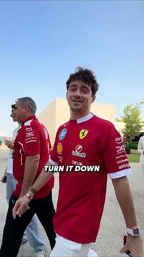 No more noise complaints from Charles 😉 #f1 #redbullracing