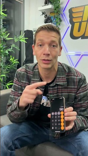 Geschiedenis op de rekenmachine-app van iPhone