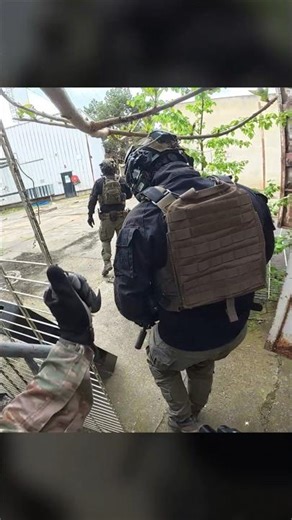BACKDOOR 👻#airsoft #airsoftfrance #reels #shorts