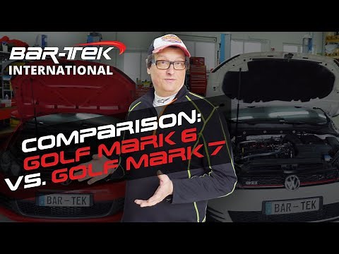 Comparison: Golf Mark 6 vs. Golf Mark 7 | BAR-TEK® Motorsport