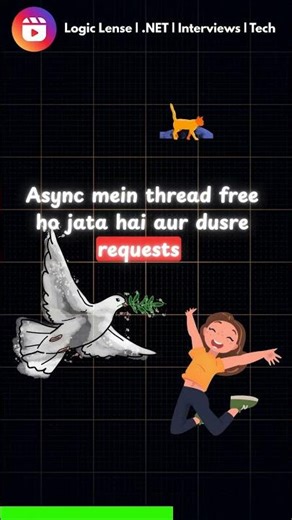 Async and Await in .NET simple Explain #dotnet #shorts #viral #education