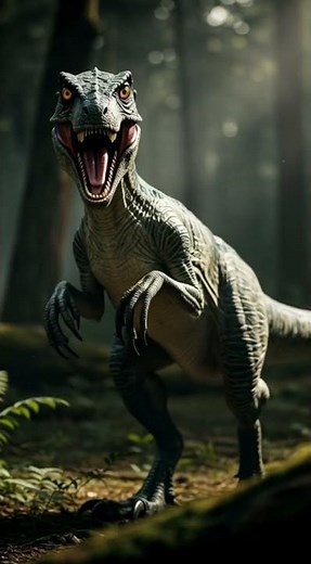 dinosaur #dinosaur #time #music #song #aesthetic #ambientmusic #velociraptor #world