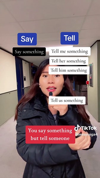 Effective Basic English: Understanding the Difference Between Saying and Telling