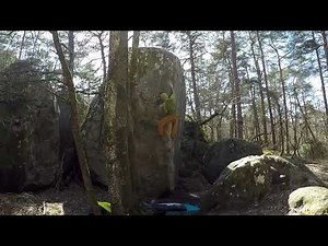 Partage, 8a+. Fontainebleau