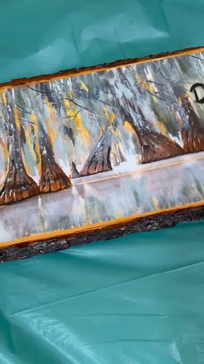 35 reactions · 10 comments | Swamp Scene for my grandson’s nursery #ginsdenart | Gin's Den Art | Facebook