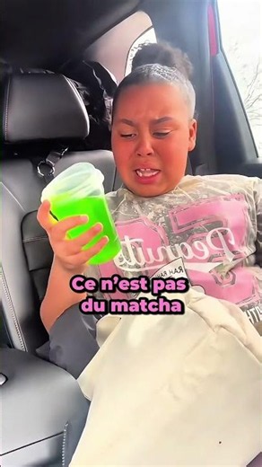 Il croyait que c'était du matcha 😭