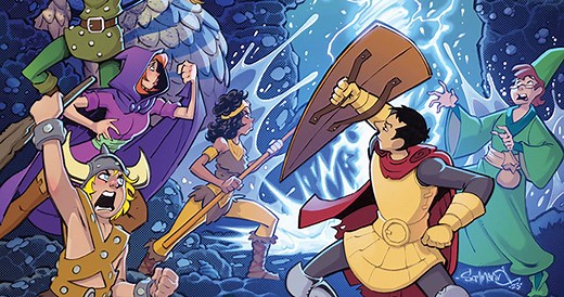 Comic Book Preview – IDW Endless Summer: Dungeons & Dragons: Saturday Morning Adventures #1