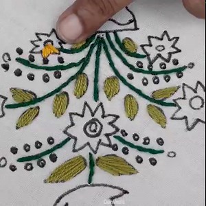 Hand Embroidery Cushion/Pillow/Sofa/Table Cloth Design | Dian Embroidery