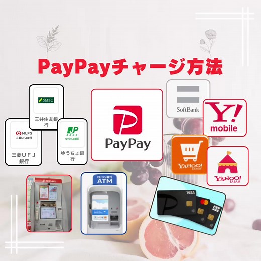 PayPayのチャージ方法と利用可能なコンビニ