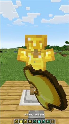 Minecraft Armor Swapper (Montagem Coma) #minecraft #shorts