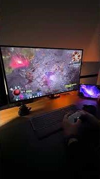 Diablo 4: Helltide Gameplay From WARLOCK POV! 🤯🔮 #ps5pro #oledgaming #pg32ucdm3 #playstation